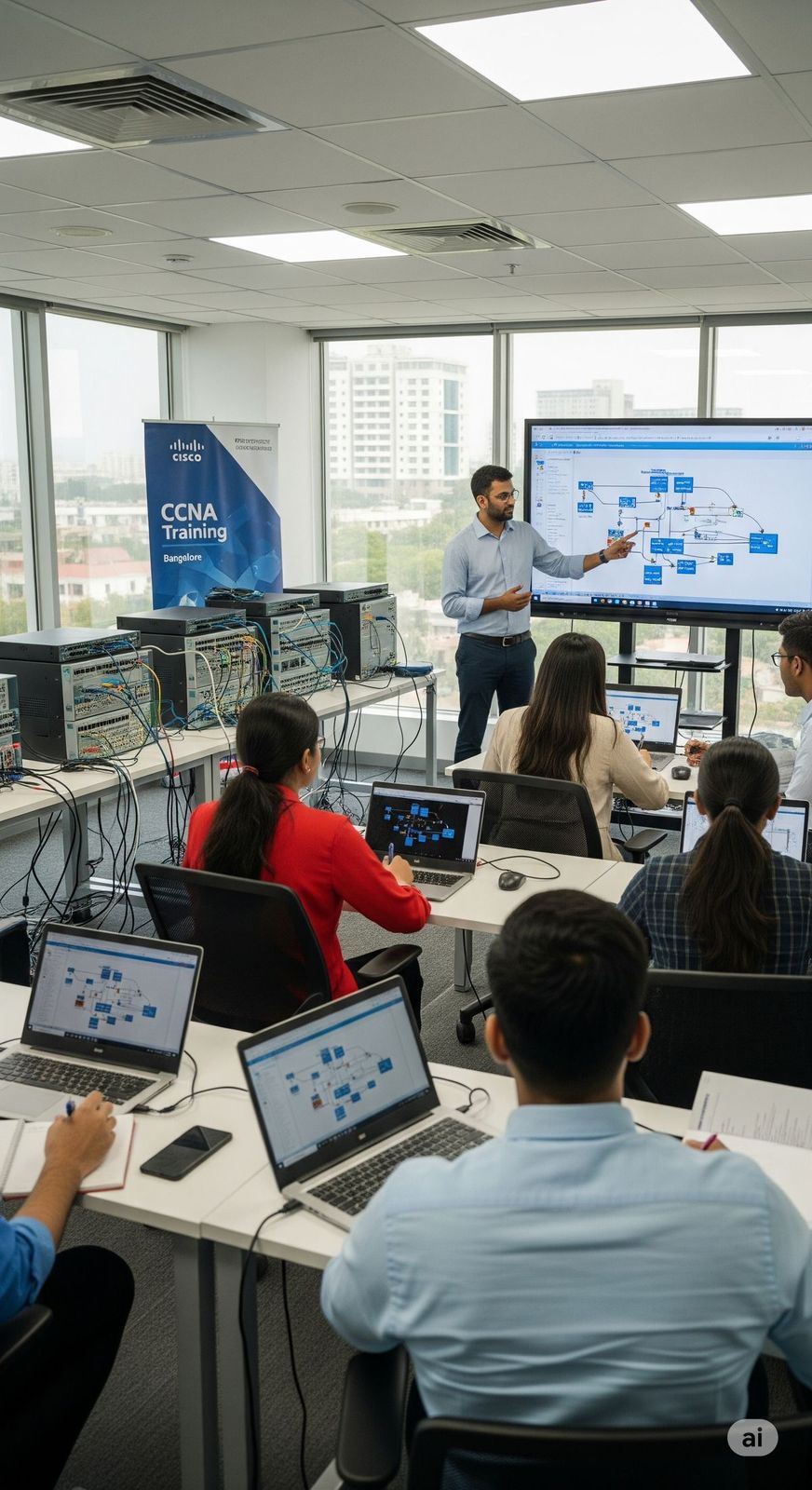 GPU server infrastructure for AI training