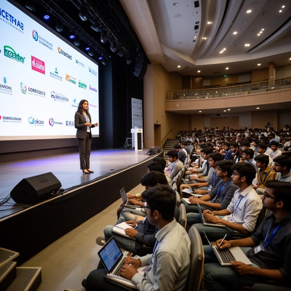 Corporate recruitment event